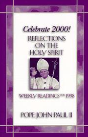 Cover of: Celebrate 2000!: reflections on the Holy Spirit