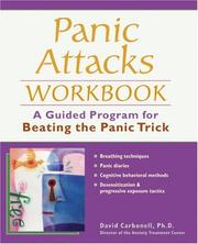 Panic attacks workbook by David Carbonell