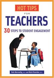 Cover of: HotTips for Teachers: 30+ Steps to Student Engagement