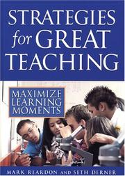 Cover of: Strategies for Great Teaching: Maximize Learning Moments