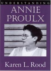 Cover of: Understanding Annie Proulx