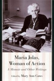 Maria Jolas, woman of action : a memoir and other writings