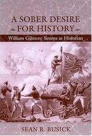 A sober desire for history by Sean R. Busick
