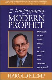Cover of: Autobiography of a Modern Prophet