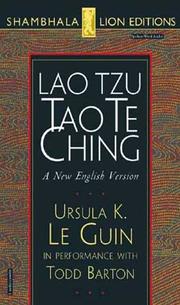 Cover of: Lao Tzu: Tao Te Ching (Shambhala Lion Editions)