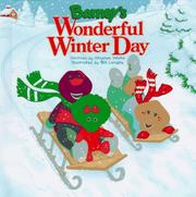 Cover of: Barney's wonderful winter day