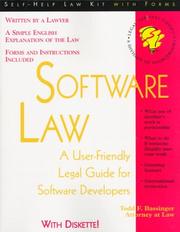 Software Law by Todd F. Bassinger