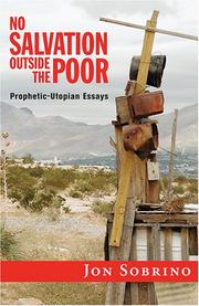 No salvation outside the poor by Jon Sobrino