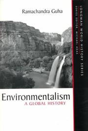 Cover of: Environmentalism: a global history