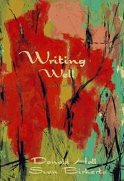 Writing well by Donald Hall, Sven Birkerts