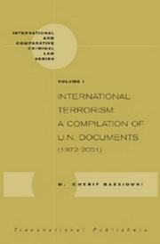 International terrorism : a compilation of U.N. documents, 1972-2001