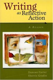Cover of: Writing as reflective action: a reader