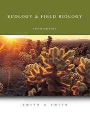 Cover of: Ecology and Field Biology