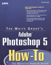 The Waite Group's Adobe Photoshop 5 how-to