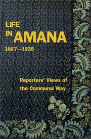 Life in Amana by Joan Liffring-Zug Bourret, Dorothy Crum