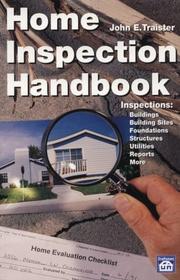 Cover of: Home inspection handbook