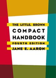 The Little, Brown compact handbook by Jane E. Aaron