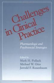 Cover of: Challenges in Clinical Practice: Pharmacologic and Psychosocial Strategies