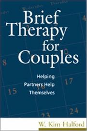 Cover of: Brief Therapy for Couples: Helping Partners Help Themselves