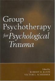 Group psychotherapy for psychological trauma