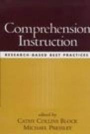 Cover of: Comprehension Instruction: Research-Based Best Practices