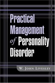 Cover of: Practical Management of Personality Disorder