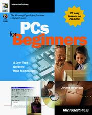 Cover of: PCs for beginners