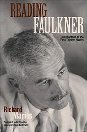 Cover of: Reading Faulkner: Introductions to the First Thirteen Novels