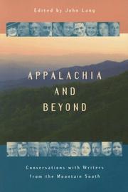 Cover of: Appalachia and Beyond: Conversations with Writers from the Mountain South