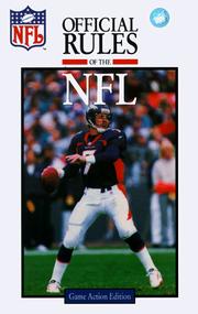Cover of: 1998 Official Playing Rules of the National Football League (Serial)
