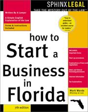 How to Start a Business in Florida by Mark Warda
