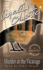 Cover of: Murder at the Vicarage by Agatha Christie