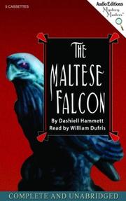 Cover of: The Maltese Falcon (Mystery Masters Series)