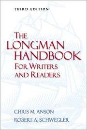 Cover of: The Longman handbook for writers and readers