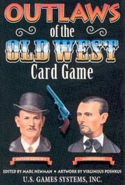 Cover of: Outlaws of the Old West Card Game (Old West Card Games) |