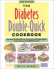 Cover of: The Diabetes Double-Quick Cookbook