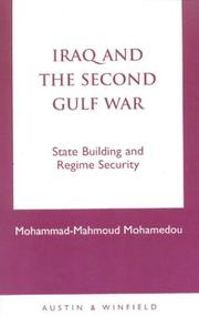 Iraq and the second Gulf War : state building and regime security