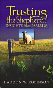Cover of: TRUSTING THE SHEPHERD