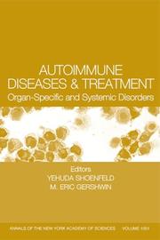 Cover of: Autoimmune Diseases and Treatment: Organ-Specific and Systemic Disorders (Annals of the New York Academy of Sciences)