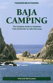 Cover of: Foghorn Outdoors: Baja Camping