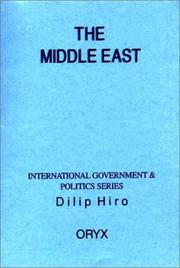 Cover of: The Middle East