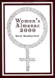 Cover of: Women's Almanac 2000: