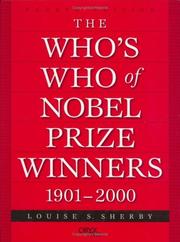 The Who's who of Nobel Prize winners, 1901-2000