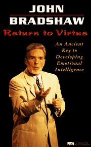 Cover of: Return to Virtue: An Ancient Key to Developing Emotional Intelligence