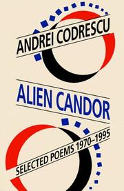 Cover of: Alien candor by Andrei Codrescu