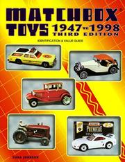 Cover of: Matchbox toys, 1947 to 1998: identification & value guide