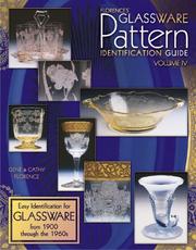 Cover of: Florence's Glassware Pattern Identification Guide (Florence's Glassware Pattern Identification)