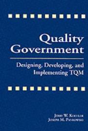 Cover of: Quality Government (St Lucie)