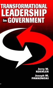 Cover of: Transformational Leadership in Government (St Lucie)