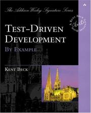 Test-driven development by Kent Beck